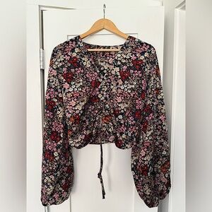 Vero Moda V-neck Floral Blouse